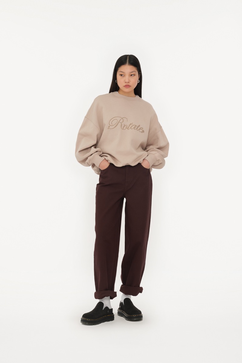 Heavy Sweatpants Light Purple - ROTATE Birger Christensen
