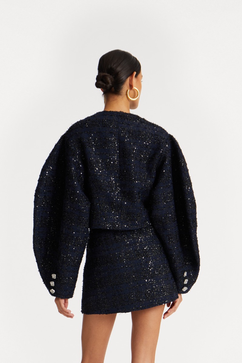 ダウンジャケット・コート ROTATE BIRGER CHRISTENSEN 'Boucle Short' blazer rotate_pf25_111124_1141971725_