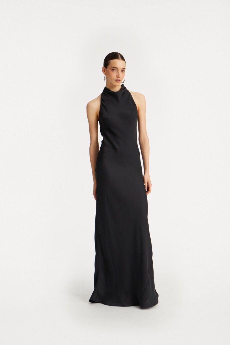 ワンピース ROTATE BIRGER CHRISTENSEN 'Beaded Maxi Tube' dress Beaded Maxi Tube Dress Bordeaux - ROTATE Birger Christensen