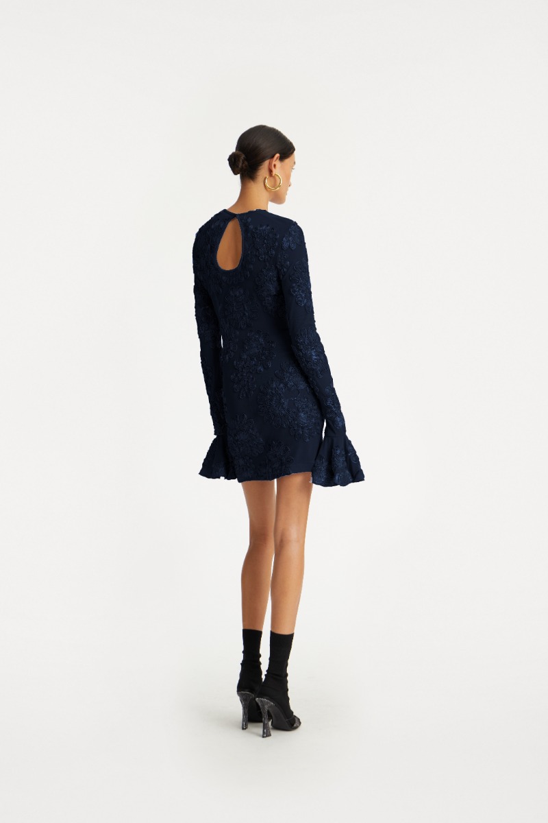 ワンピース ROTATE FW25 '3D Mesh Mini' dress (114218340 340) 280524_rotate_ecom_113897000_1