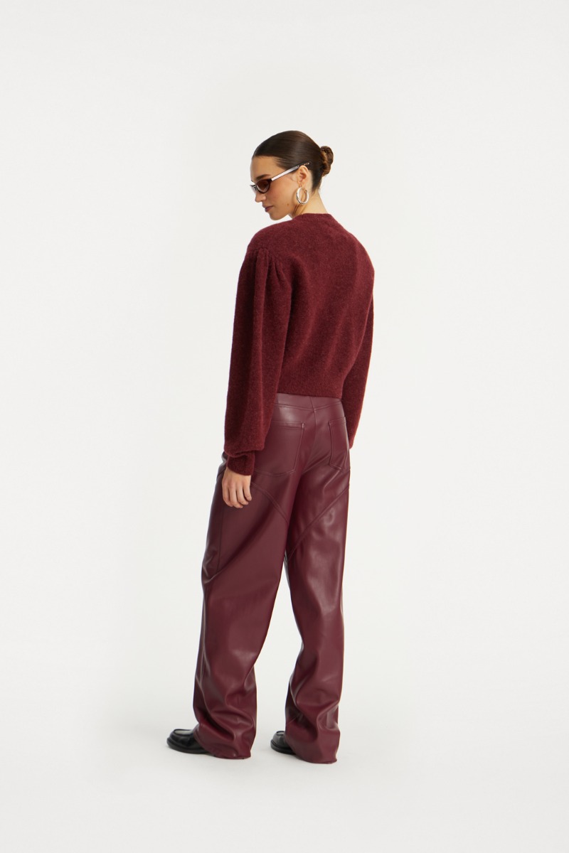 パンツ ROTATE BIRGER CHRISTENSEN 'Mid Waisted Piping' pants rotate_pf25_121124_114661857_e