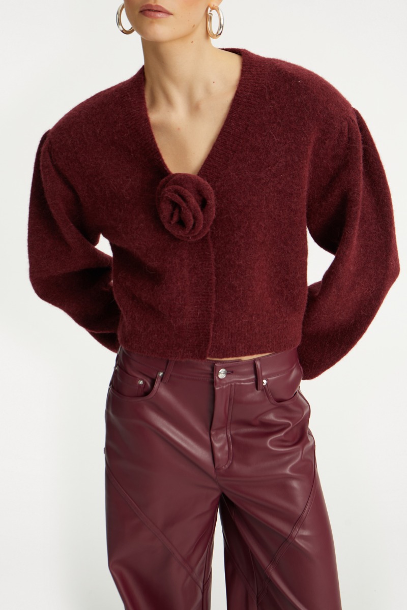 【関税&送料込】Rotate Trousers Bordeaux rotate_pf25_191124_114387_2734