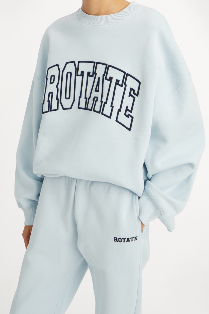 その他 ROTATE FW25 'Heavy Sweat' sweatshirt (1143762734 2734) Heavy Sweat Crewneck Pink - ROTATE Birger Christensen