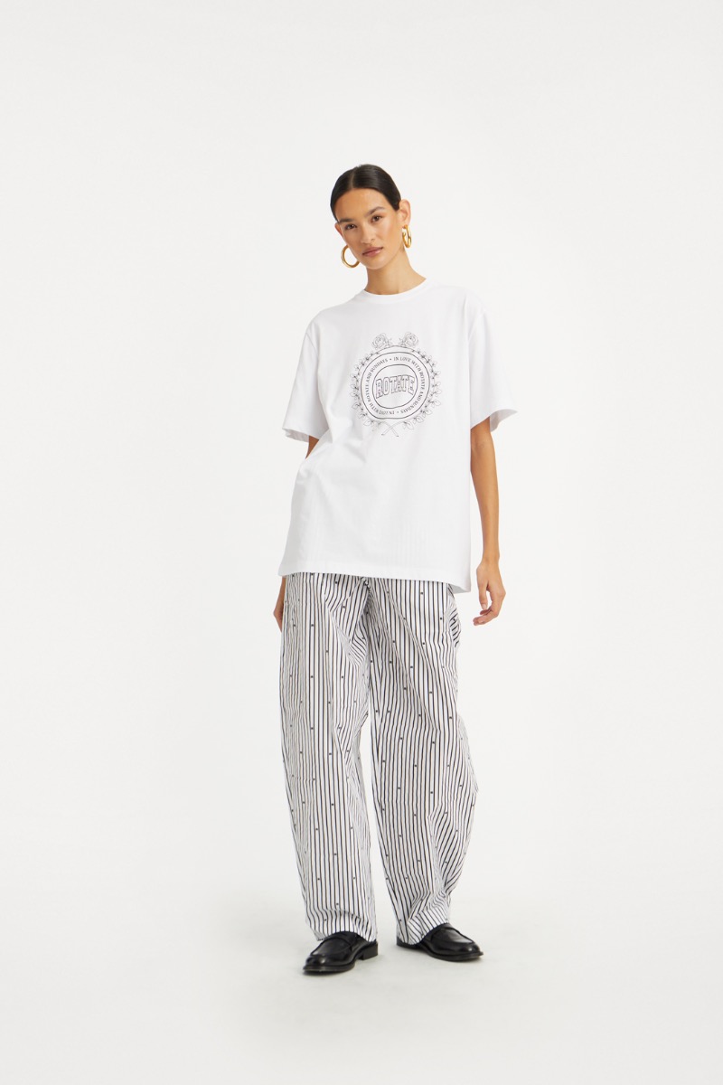 パンツ ROTATE BIRGER CHRISTENSEN 'Printed Twill Cargo' pants rotate_pf25_111124_1_113887100